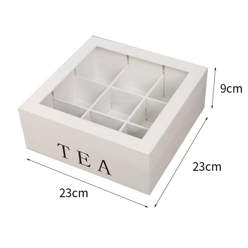 9 grid teabag organizer