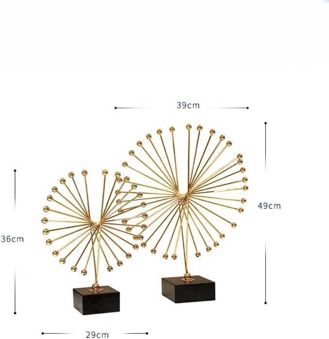 Executive Metal abstract spiked Sculpture for Office and Living Room