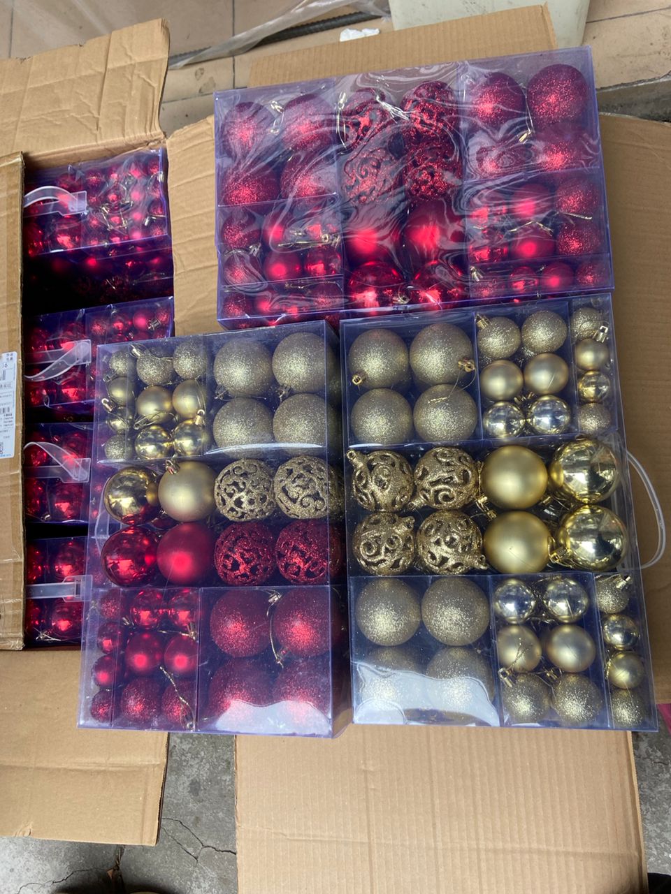 100Pcs Christmas Ball Ornaments