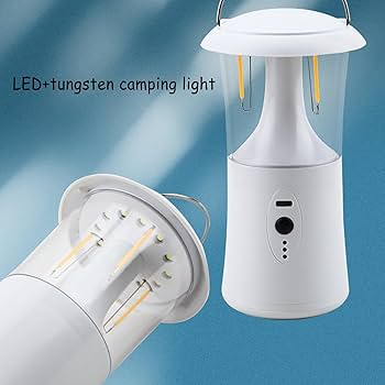 Rechargeable camping lantern