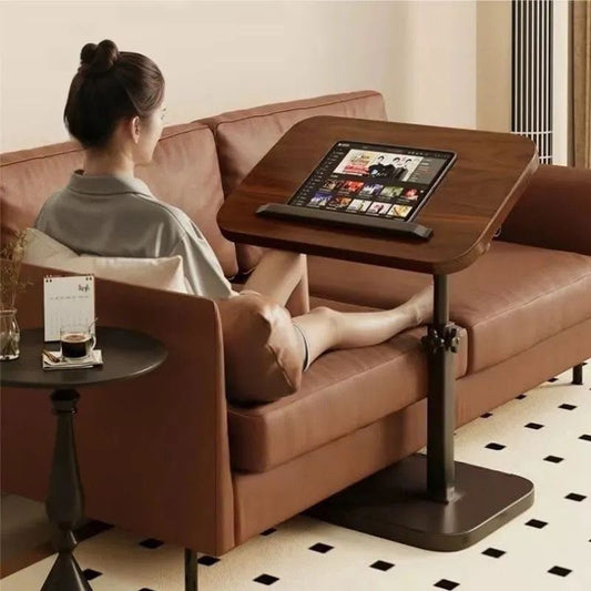 Adjustable C - Shaped side Stool/ Laptop Table