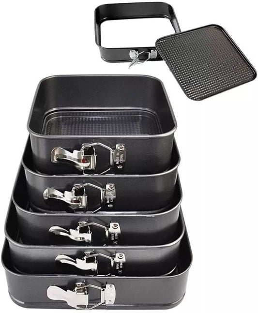 Square Baking tins set 6pcs/set