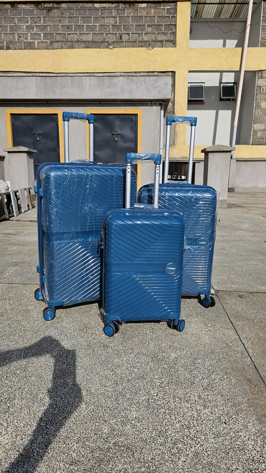 3 in 1 Luxurious Unbreakable Pp Suitcase