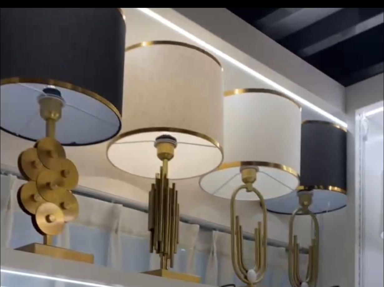 Luxury modern bedside lamp / study lamp