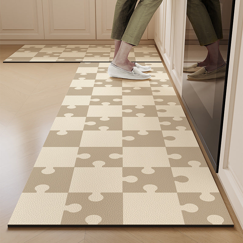 VIKAMA kitchen mats waterproof  non-slip rugs