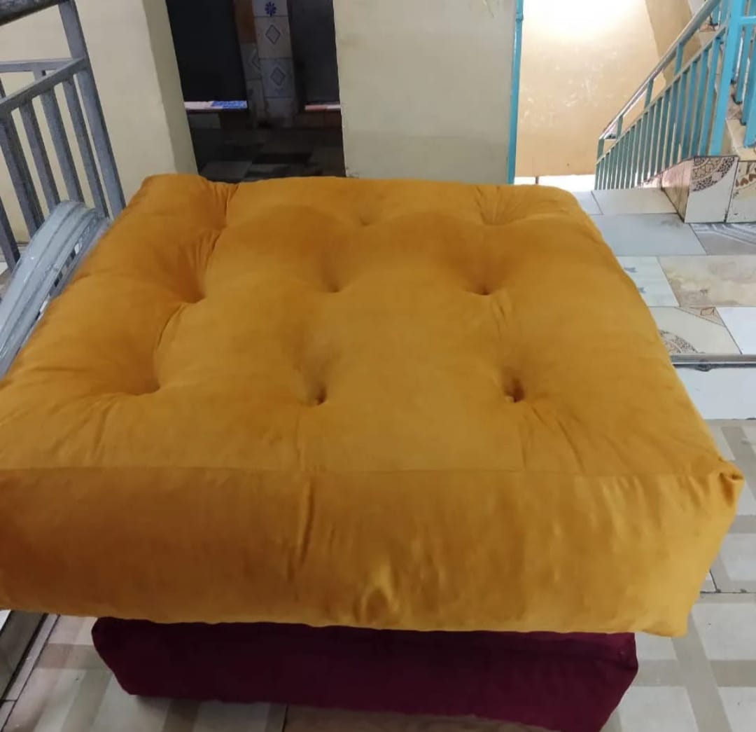 Square floor pillows
