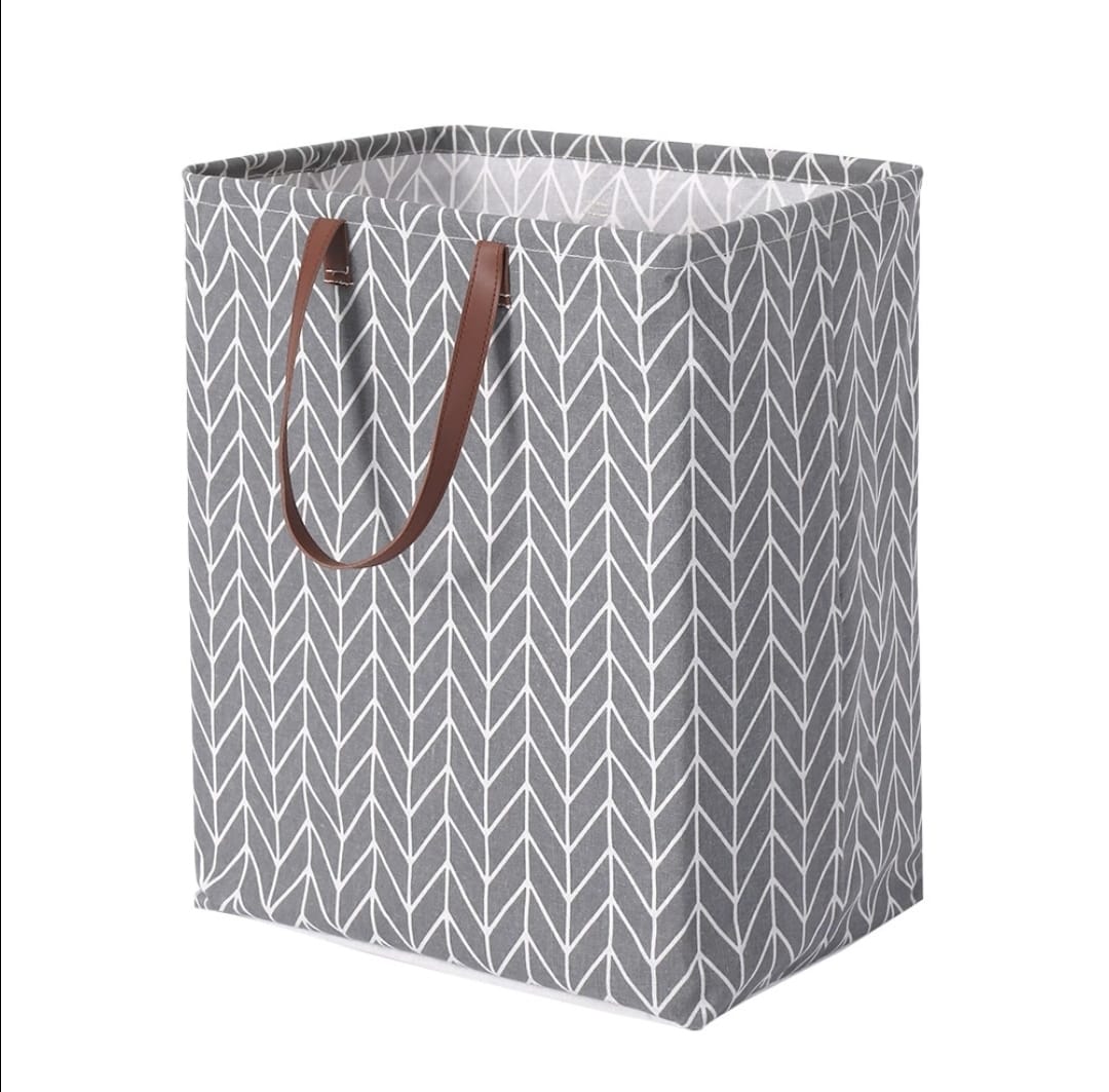 Boho Style Fabric Laundry Basket