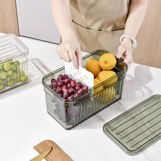 Acrylic fridge containers/organizers