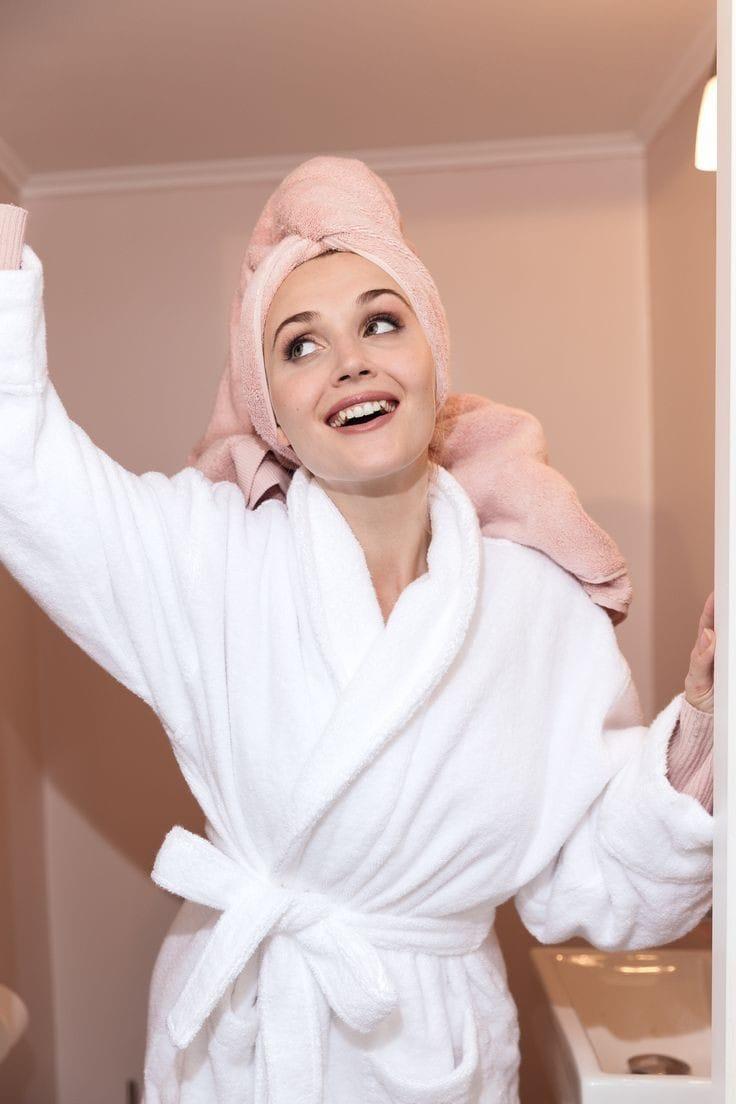 Unisex bathrobe