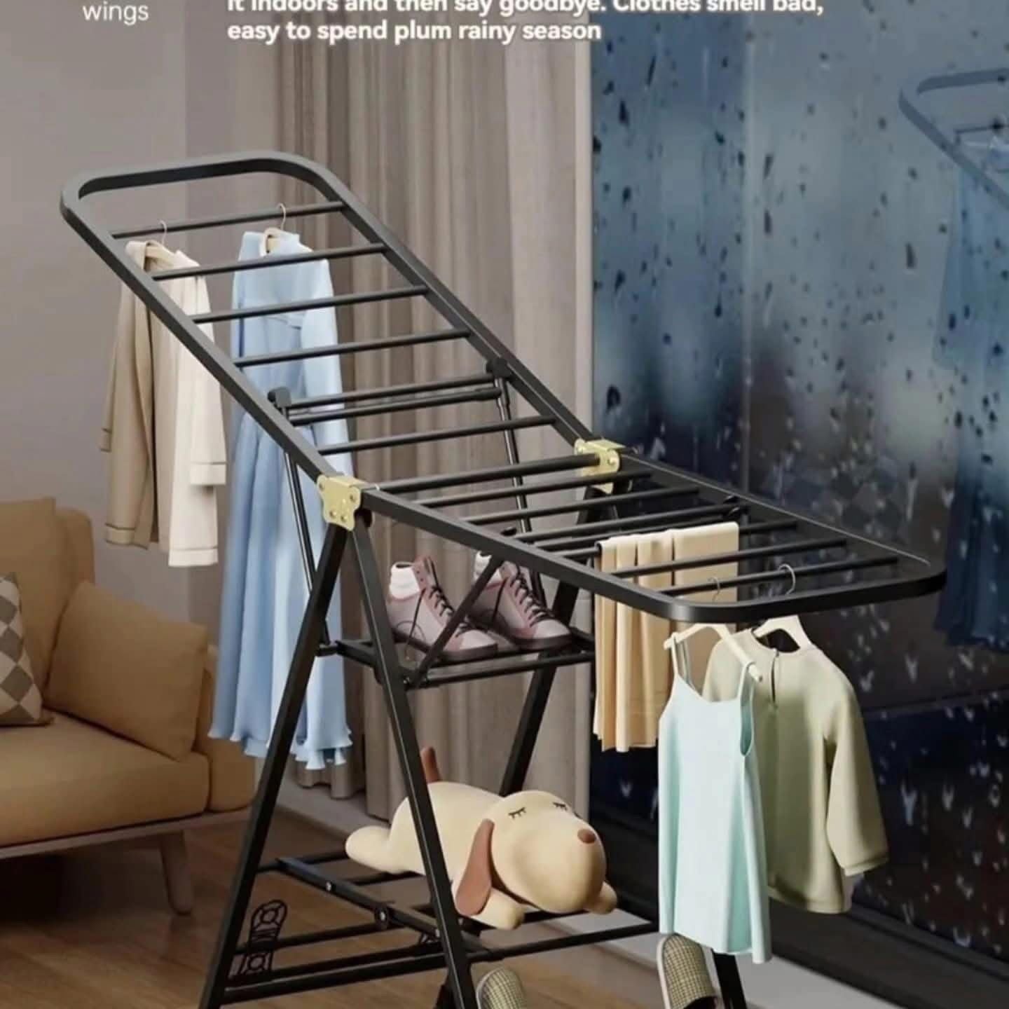 Floor-standing Home Indoor Clothes Hanging rack