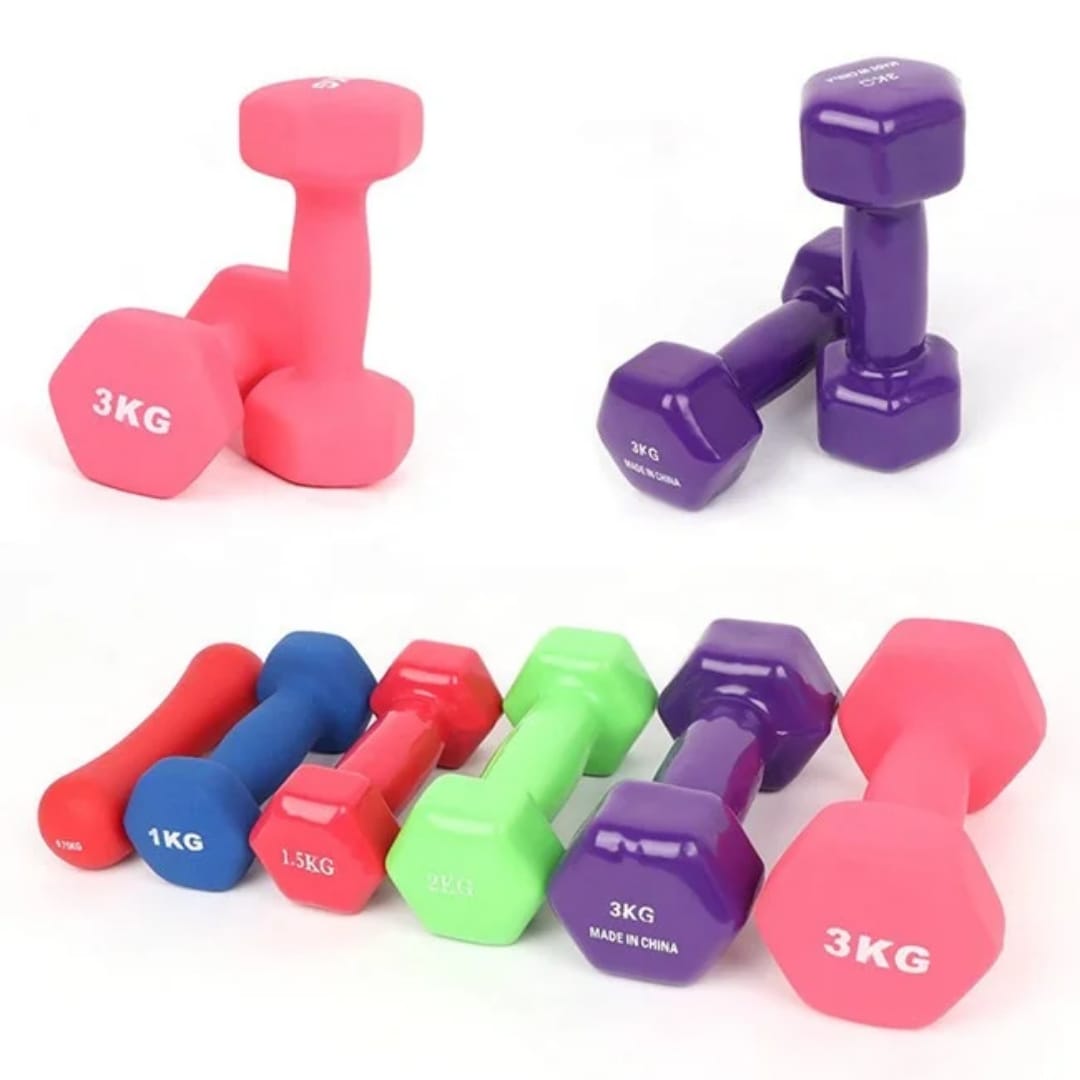 VINYL DUMBELLS