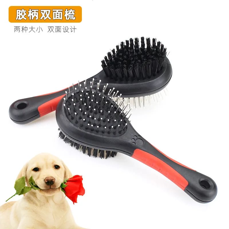 2 in 1 Cat &  Dog Grooming Brush / Pet Hair Remover