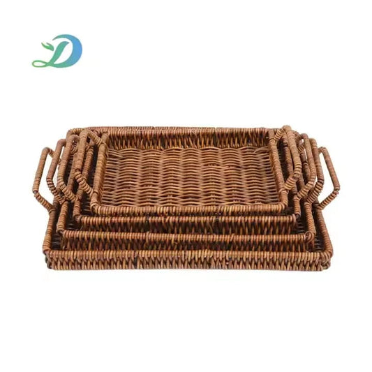 3 in 1 woven trays
