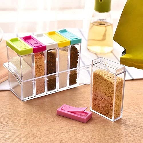 Fancy Aclyric 6pcs +holder seasoning holders