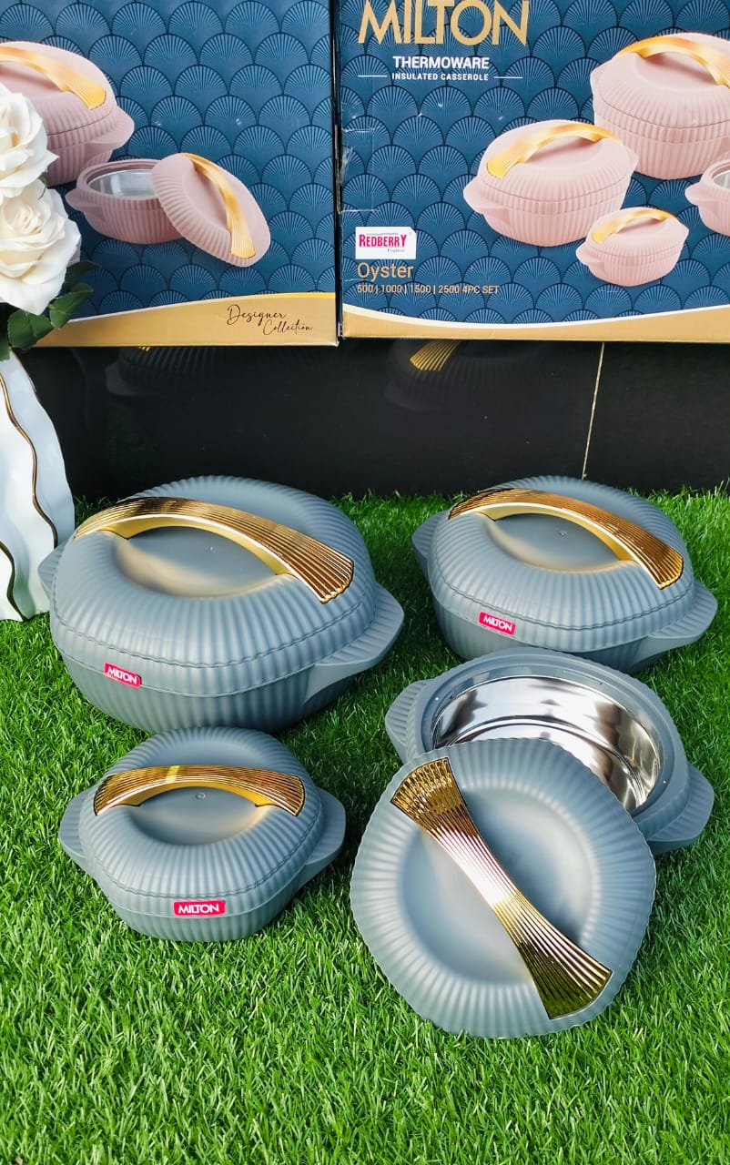 4pcs Luxurious Insulated Hotpot