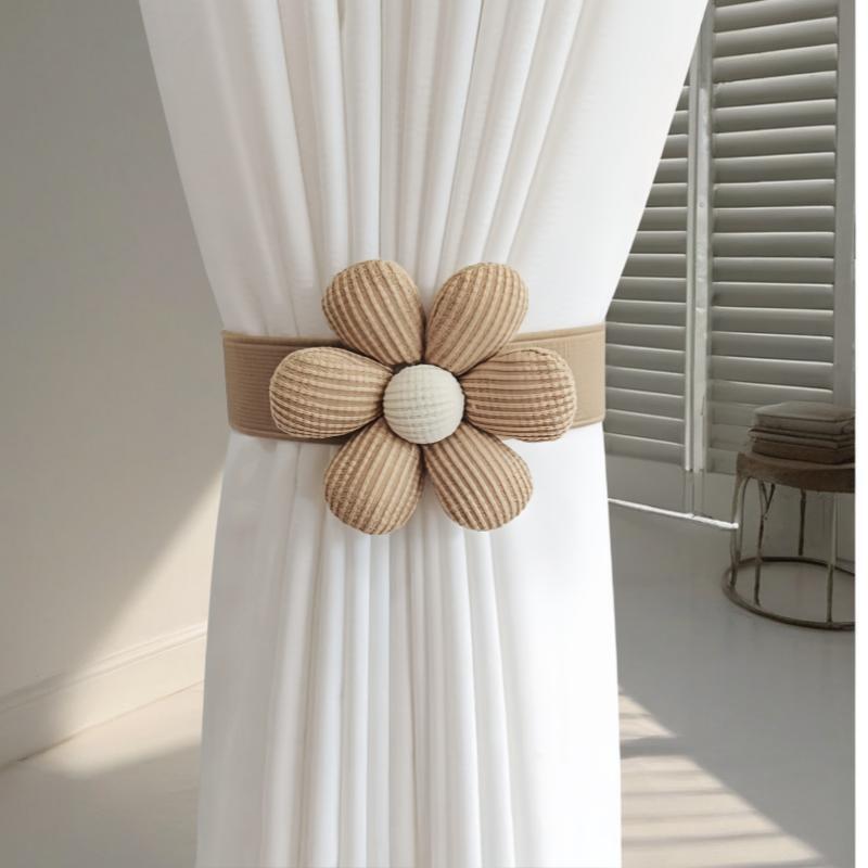 Flower Drapes Tiebacks