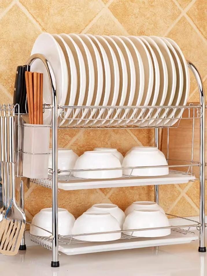 HEAVY DUTY Kitchen 3 tier Dish rack