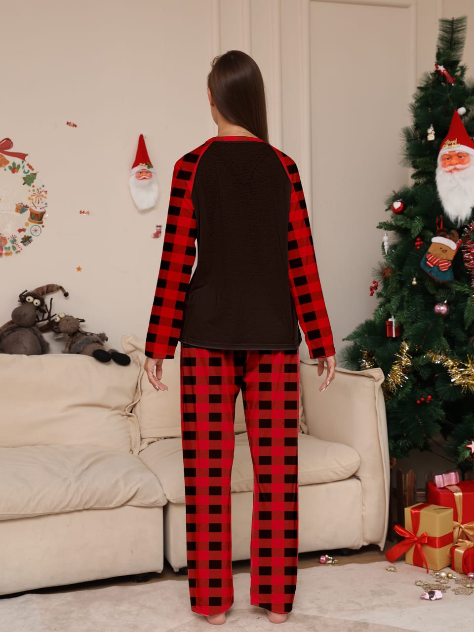 Christmas pajamas outfit for both Adults &kids