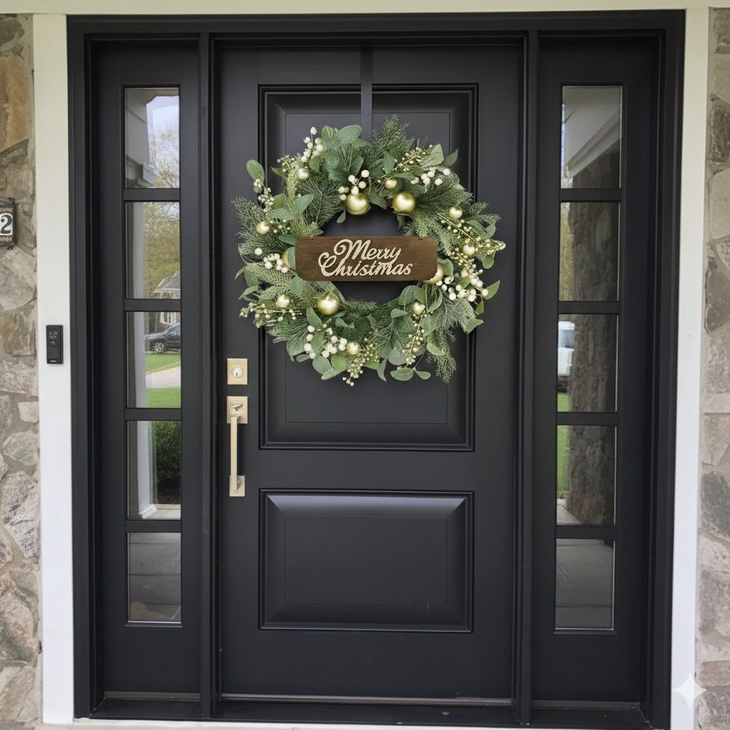 Beautiful 50cm Christmas wreath