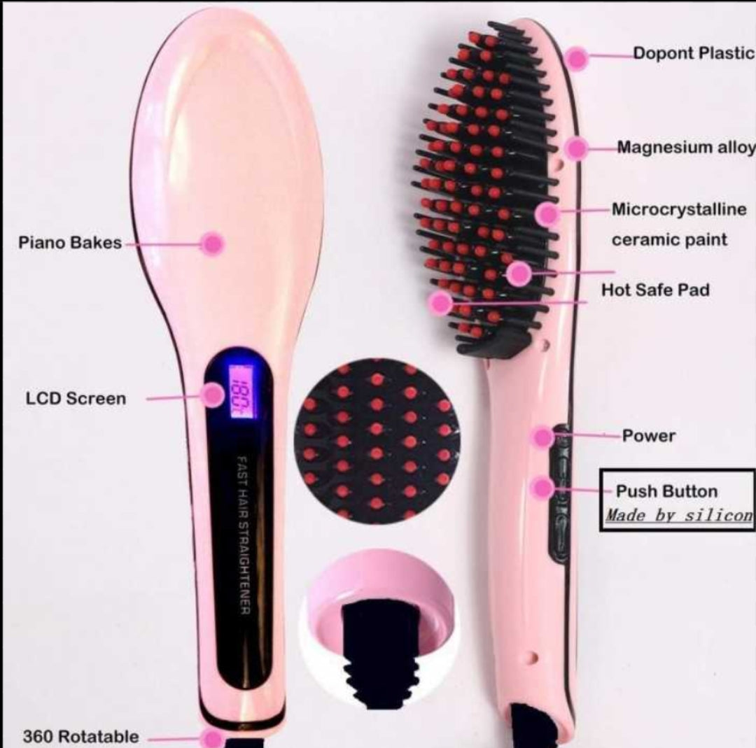 Electric hair straightener