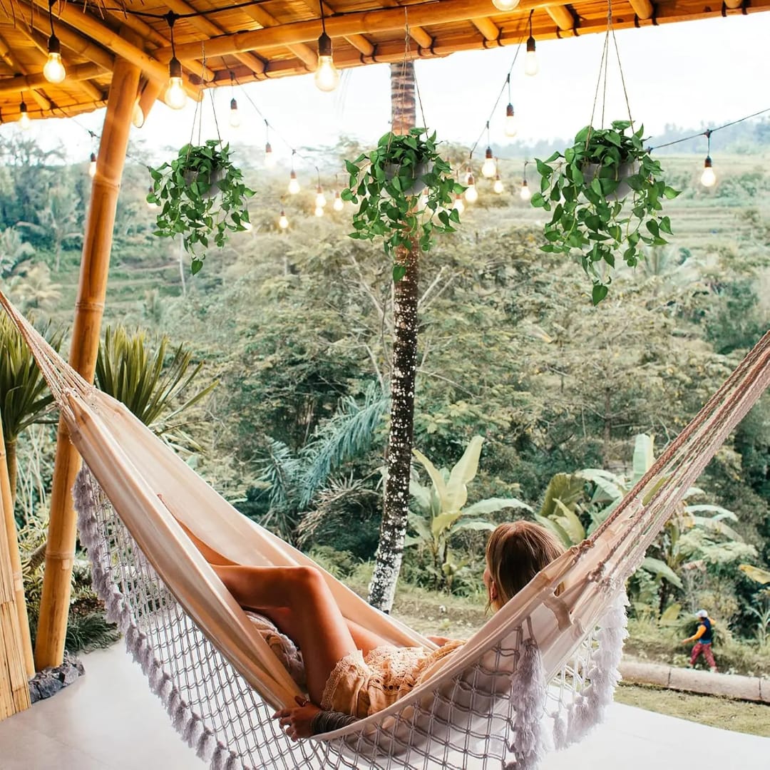 Artificial Hanging Plant With Vases