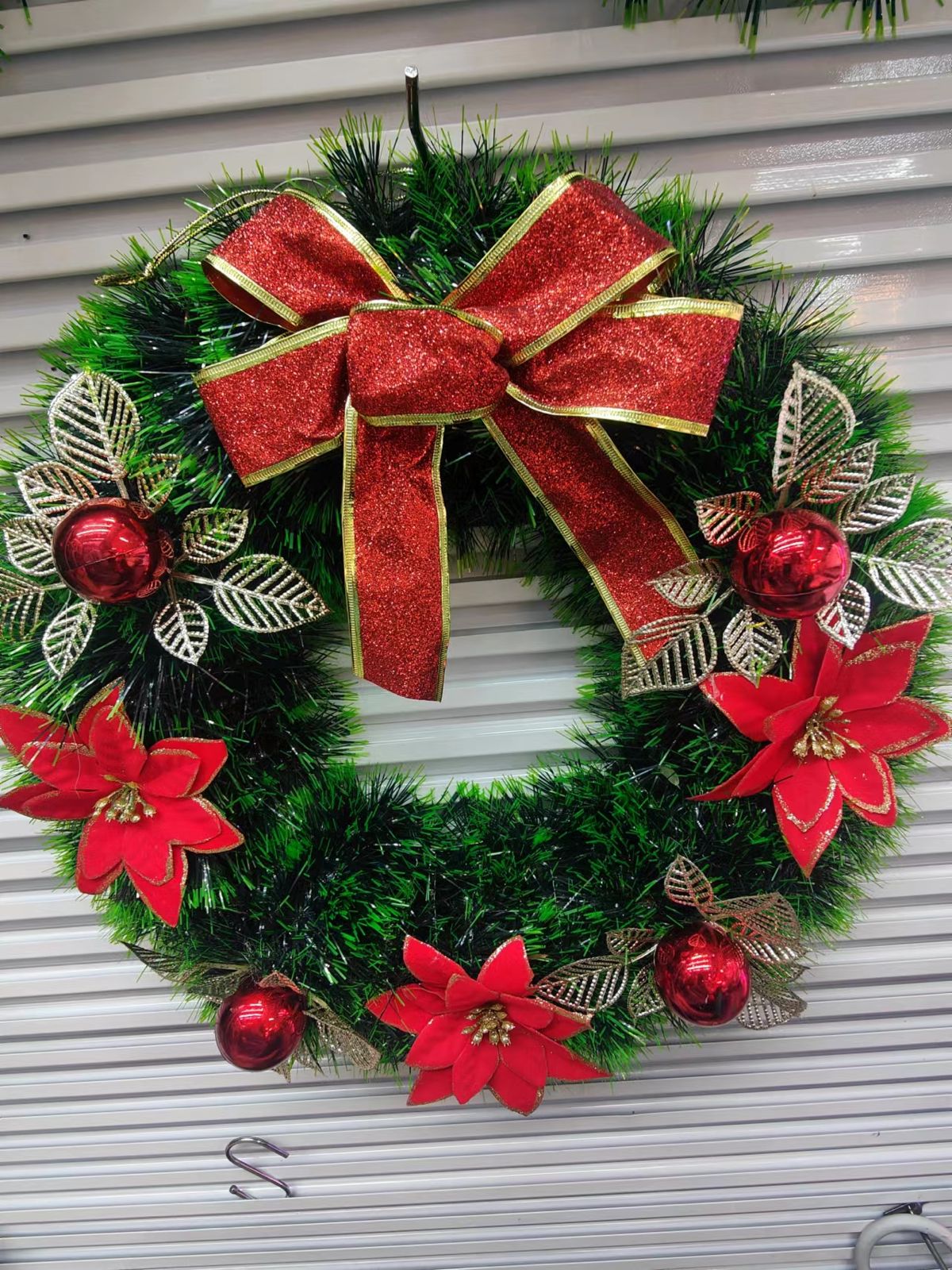 40CM Christmas Wreath for Front Door \ Window
