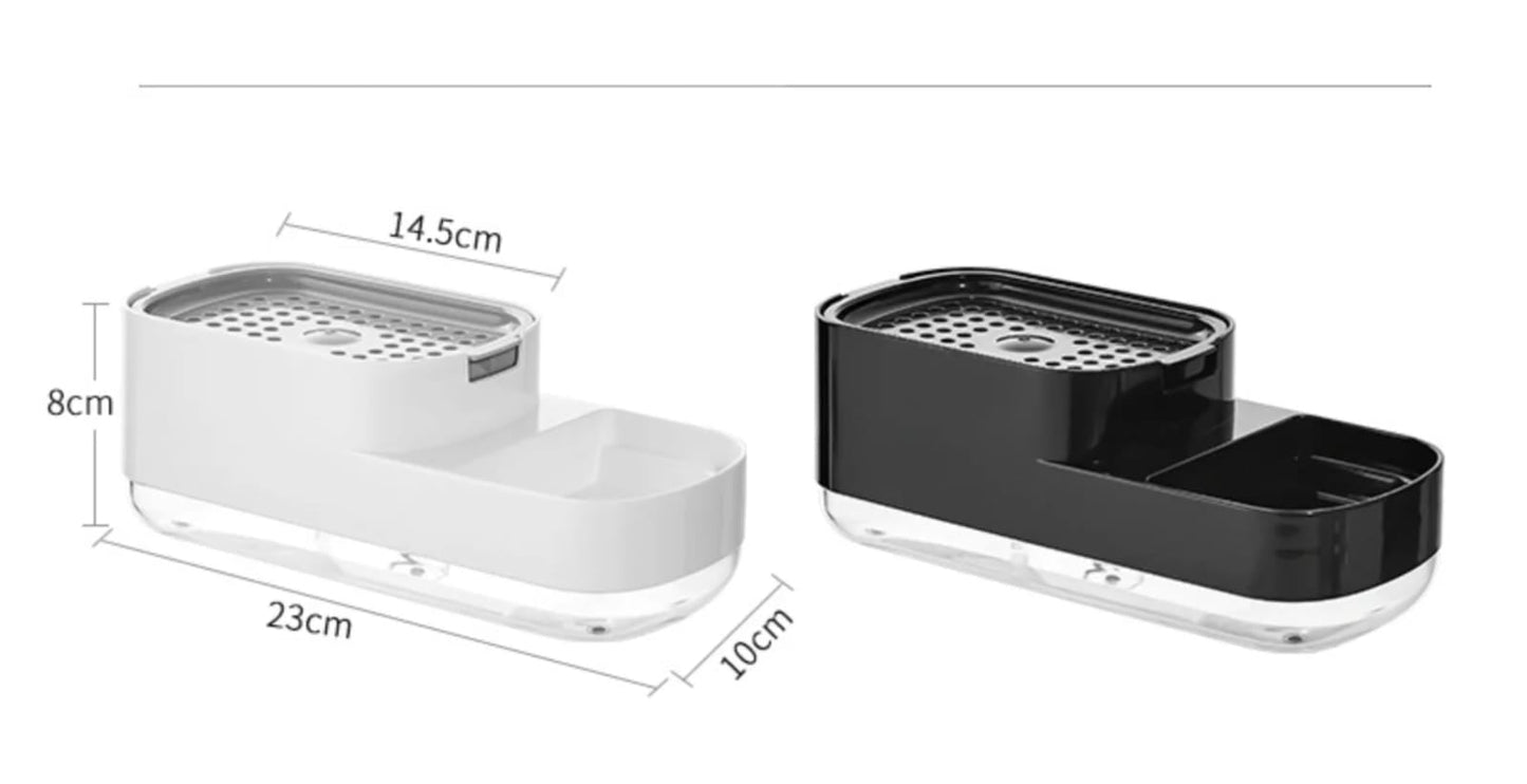 2 in 1 soap pump and sponge