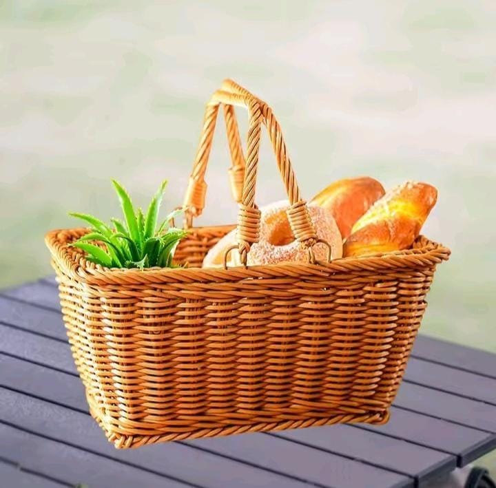Multi~purpose Rattan wicker basket