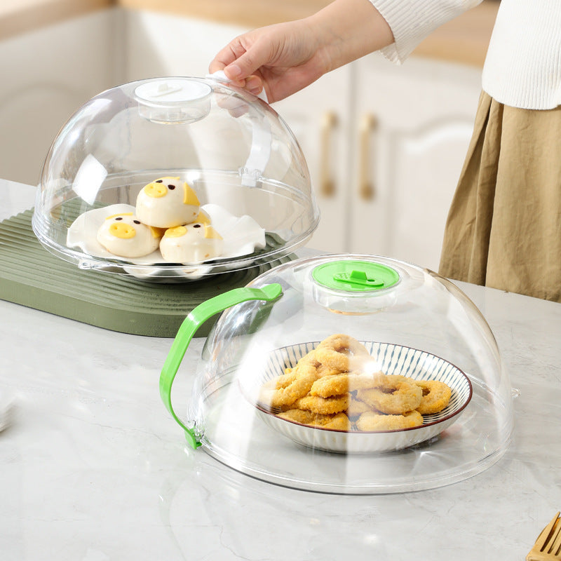 New design big size acrylic microwave food cover