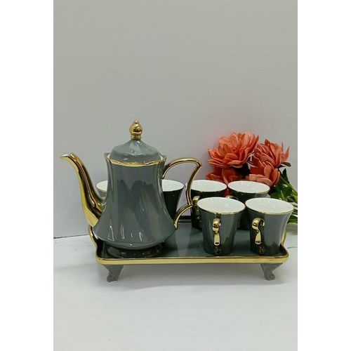8pc ceramic 8pc ceramic coffee/tea set