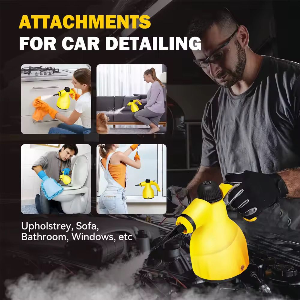 220V Handheld High Temperature Steam Cleaner Sterilization Pressure Jet Washer Machine For Air Conditioning Kitchen Car Cleaning
