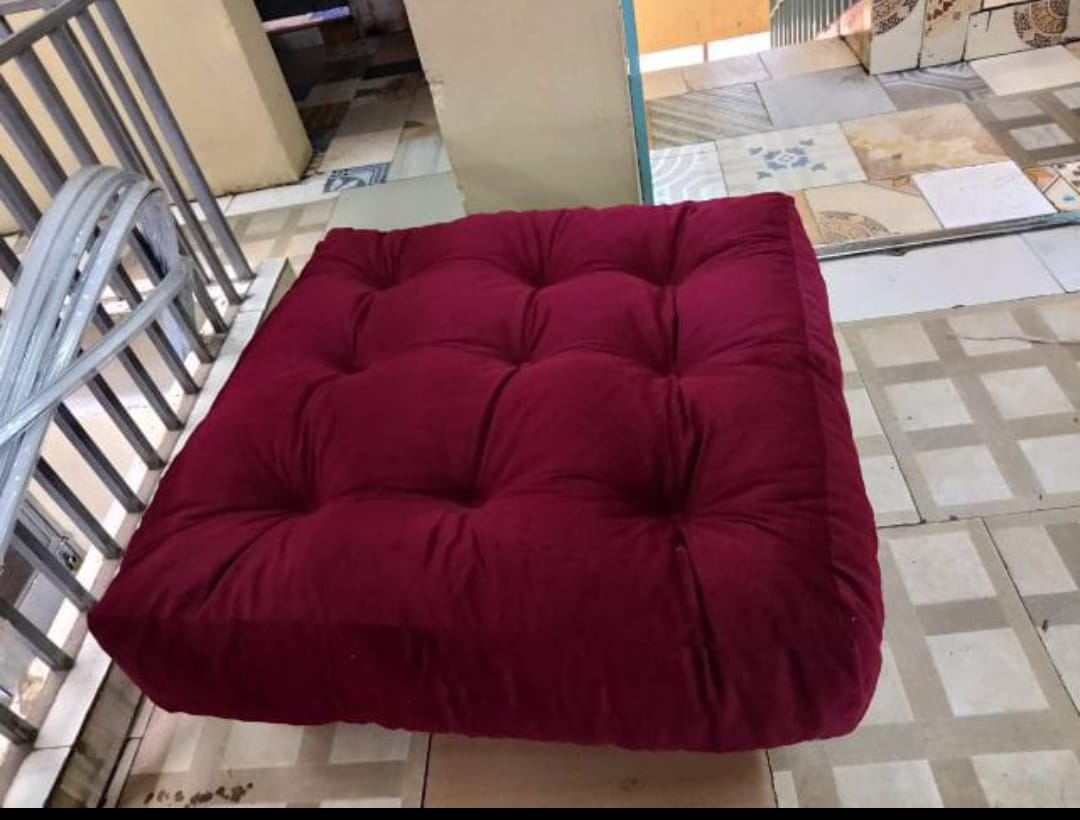 Square floor pillows
