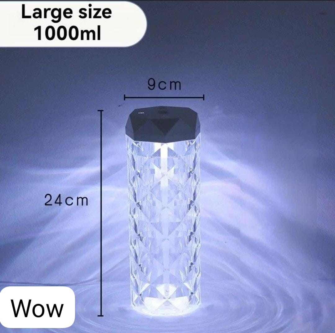 High quality crystal 1L Intelligent Humidifier with 7 different colors