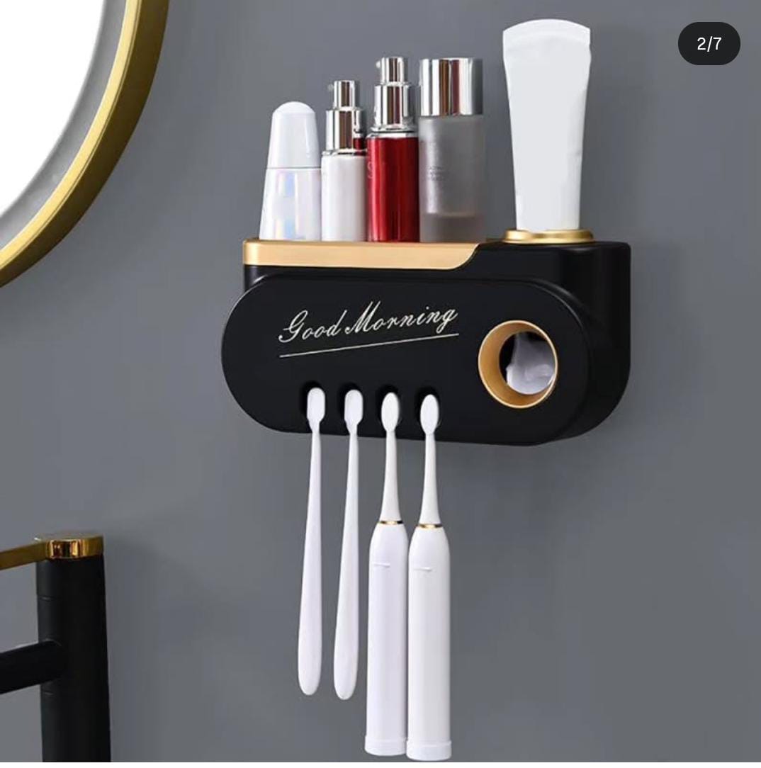 Good morning toothpaste dispenser