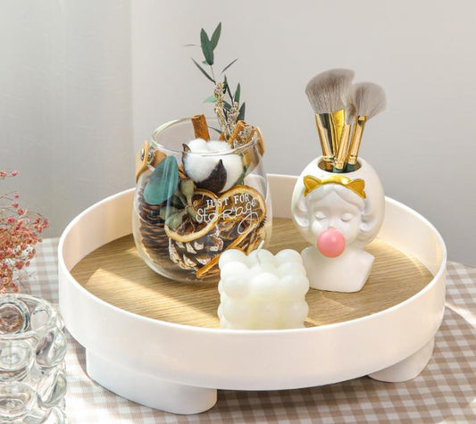 European Style Nordic Pallet Round Tray.