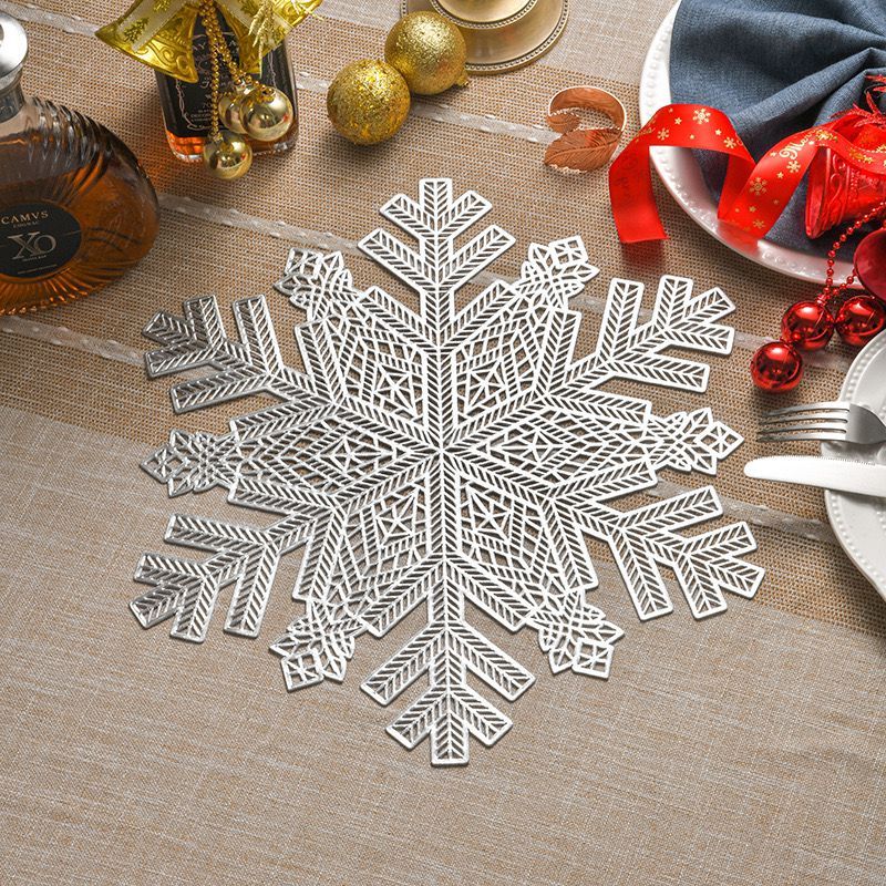 Christmas Snowflake Tablemats set