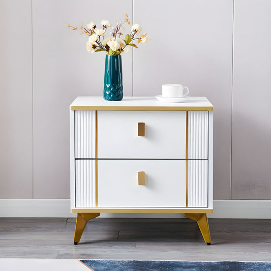 Night stand with 2 drawers