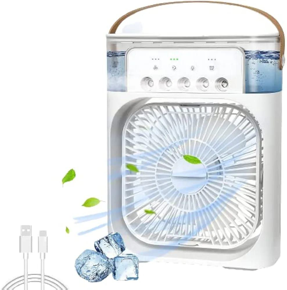 Portable Humidifier Air Cooler Fan