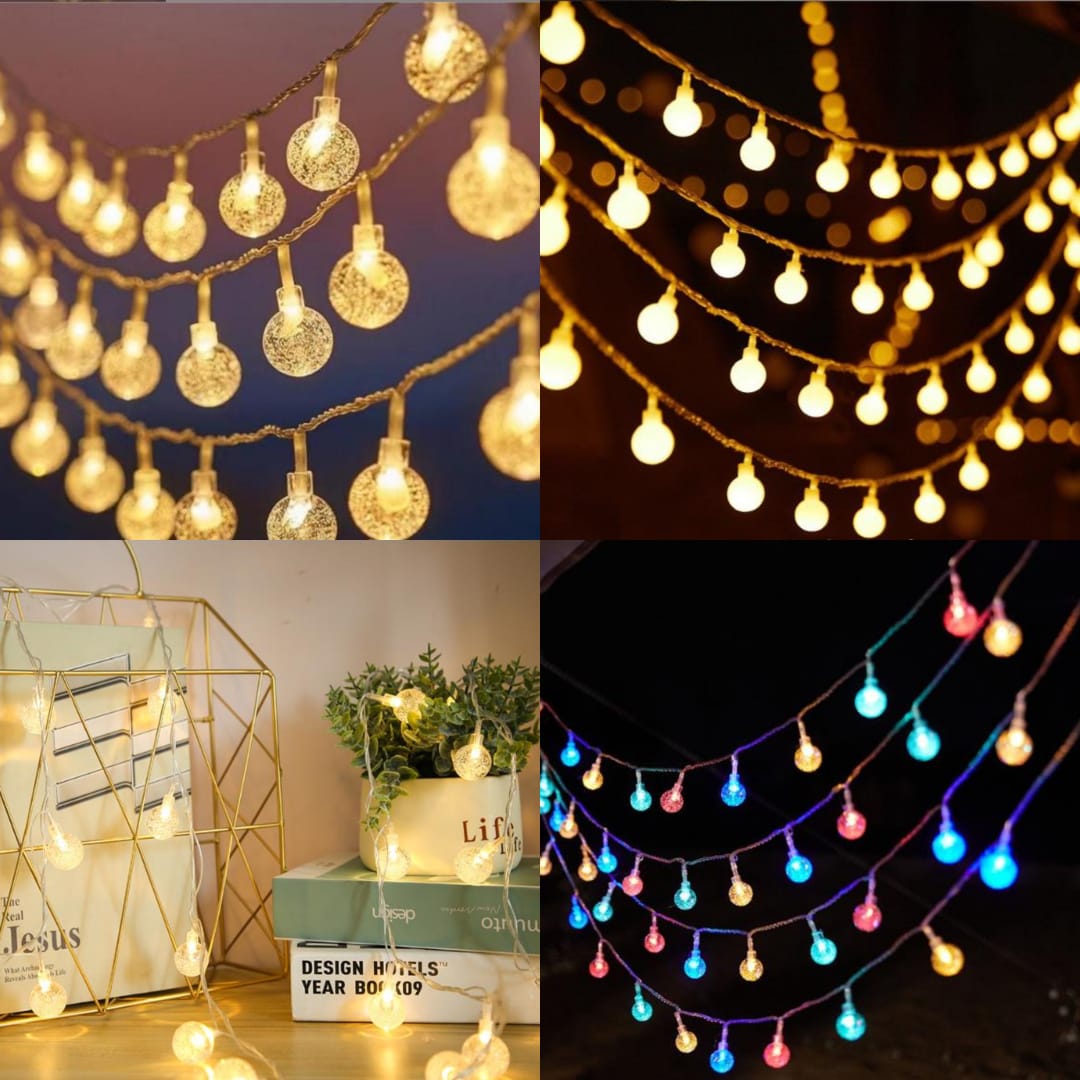 10 meters Christmas Round led lights