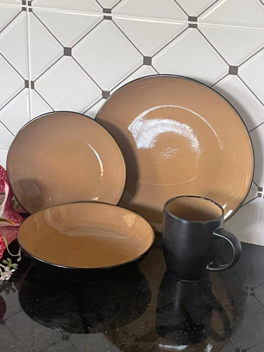 24Pc Ceramic dinner set