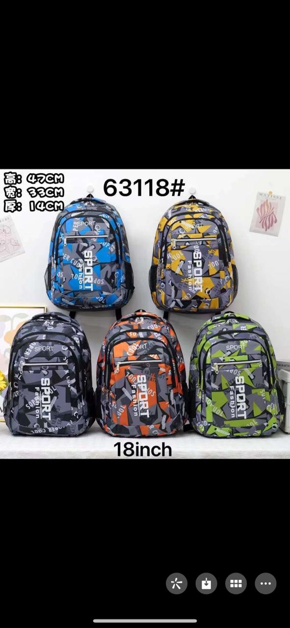 Trendy camouflage Waterproof backpack / School Bags