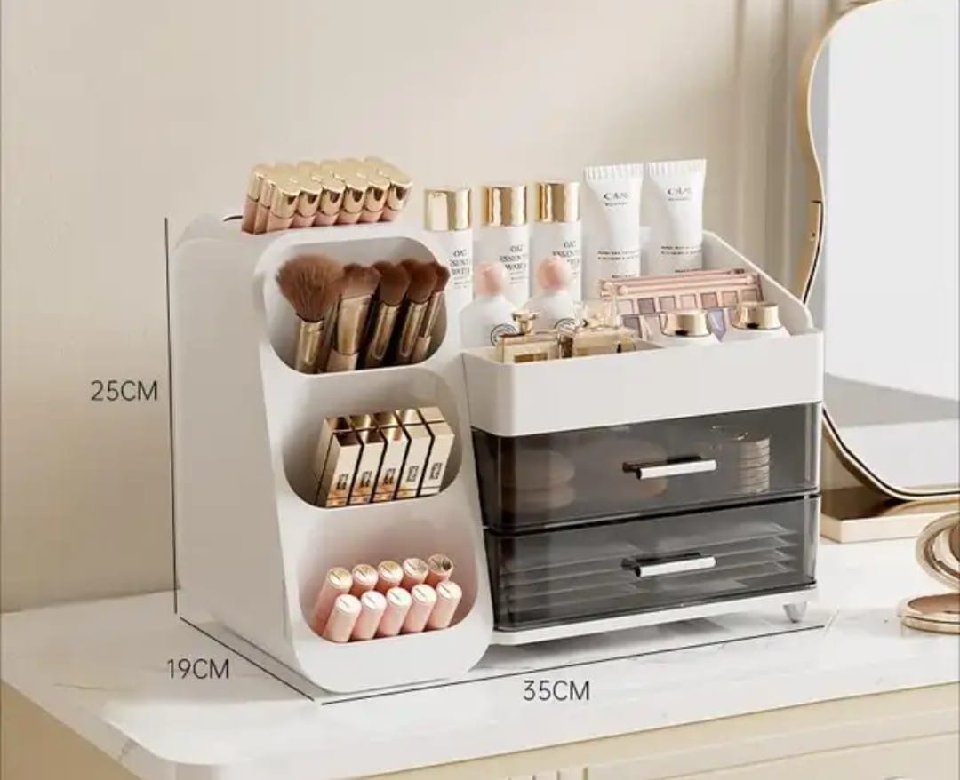 Makeup storage box/cosmetic organizer
