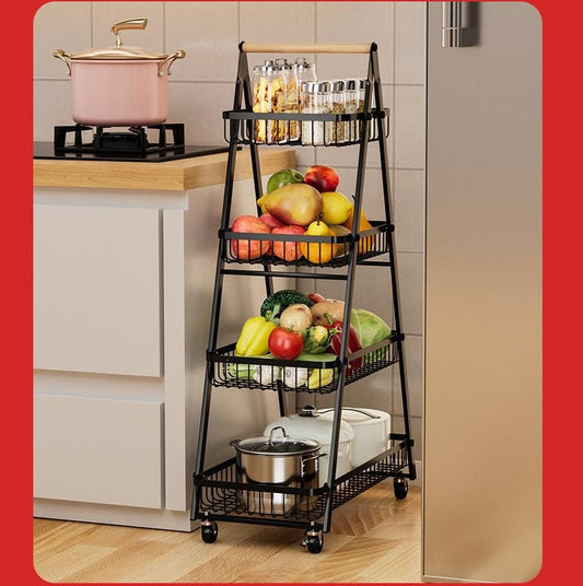 4 layers Multifunctional rack
