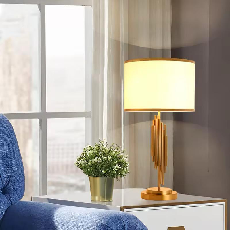 Luxury modern bedside lamp / study lamp