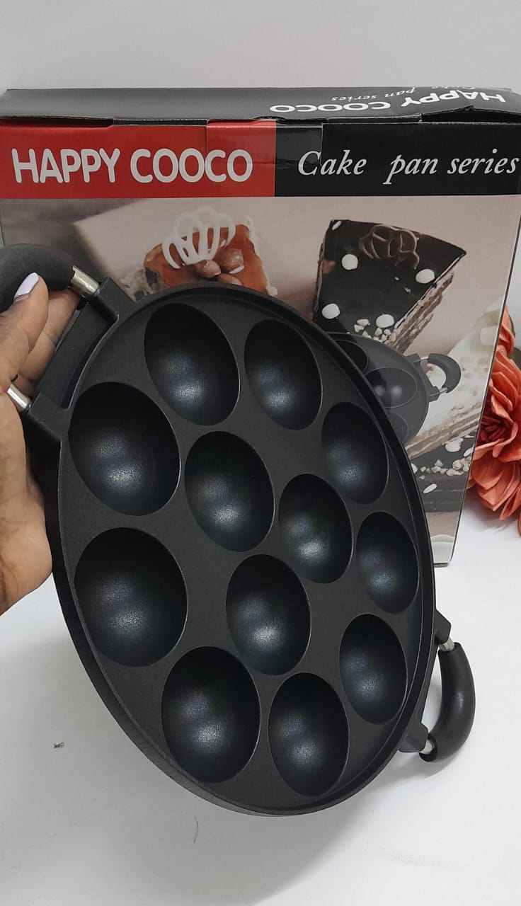 12 Holes Non stick round