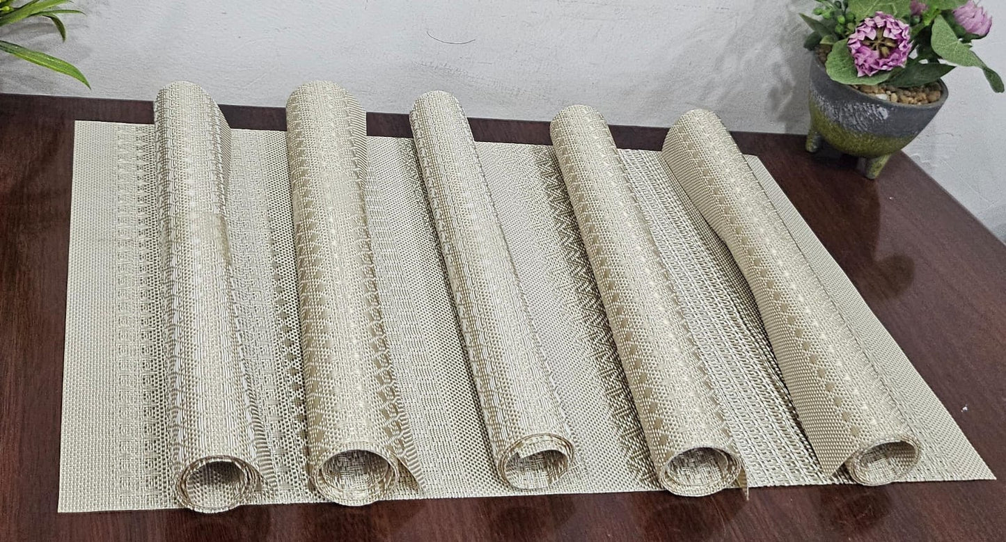 Woven PVC TABLE MATs