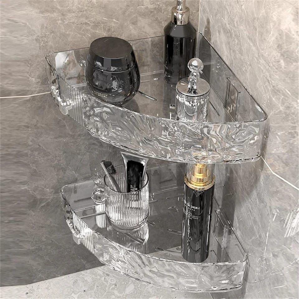 Water Ripple Bathroom Storage Rack