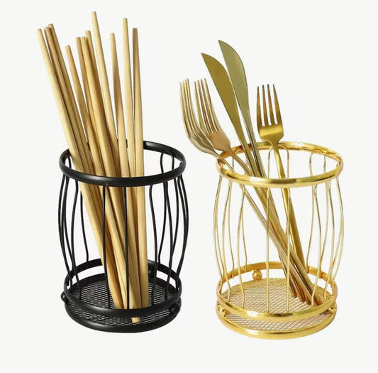 Metal Cutlery Holder Organizer