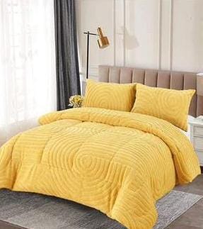 Heavy sherpa woolen duvet sets