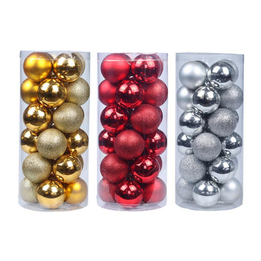 24pcs Christmas tree decor balls